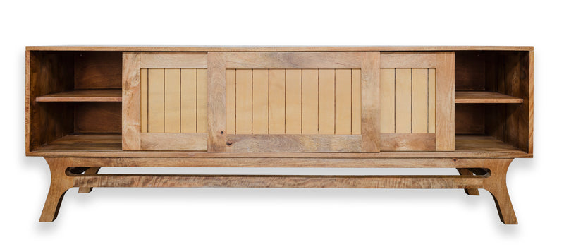 Granada Sliding door Wood Media Credenza