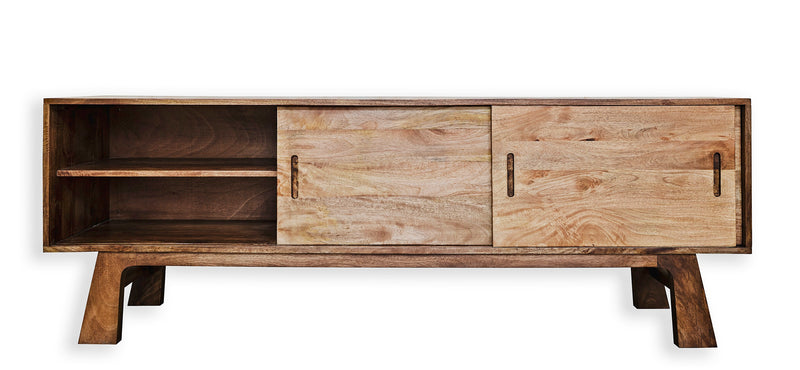 Konig NEW Sliding door solid wood Media credenza