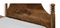 KATE Queen bed set with 2 night stands and slats. Solid hard wood.