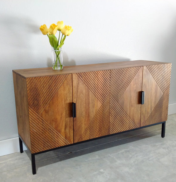 New Koblenz Newton 4 door Media Cabinet Credenza Sideboard office storage